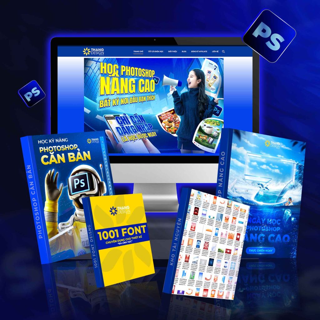 Photoshop Thiết kế đồ họa Thắng Design Hướng dẫn Photoshop Kỹ thuật thiết kế Thắng Design Academy Thiết kế chuyên nghiệp Học Photoshop